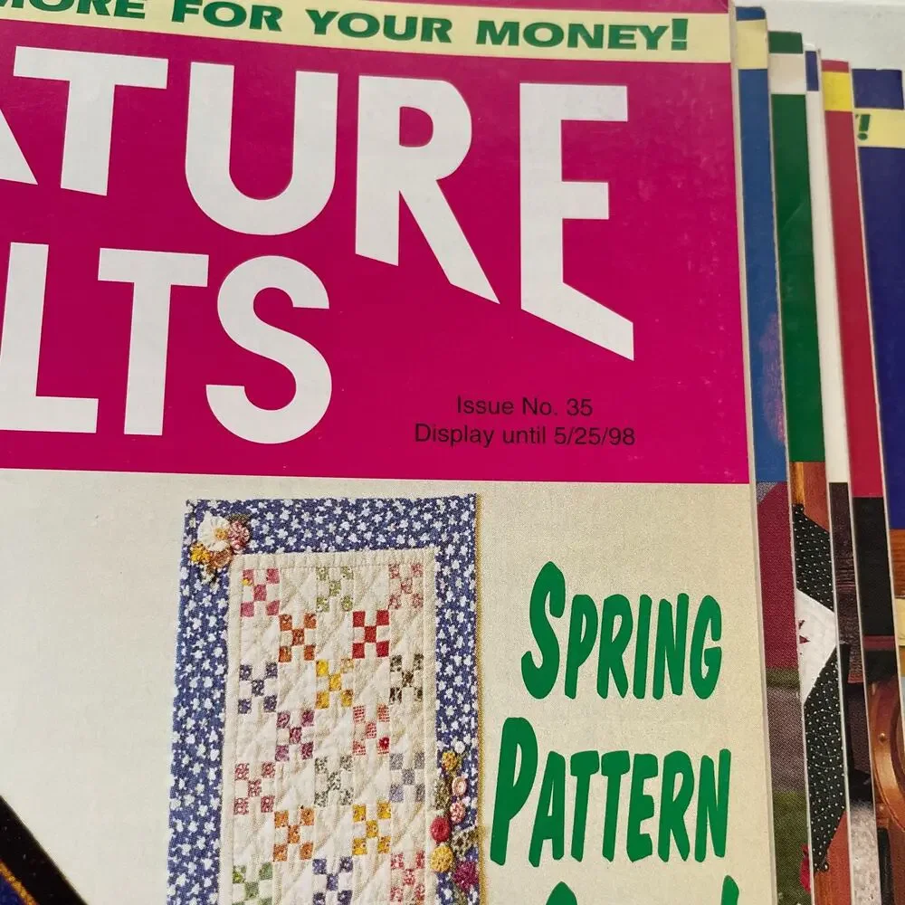 Miniature Quilts excellent stored